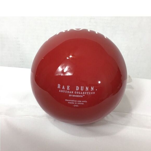 Rae Dunn Red Round Balls New - Picture 5 of 6